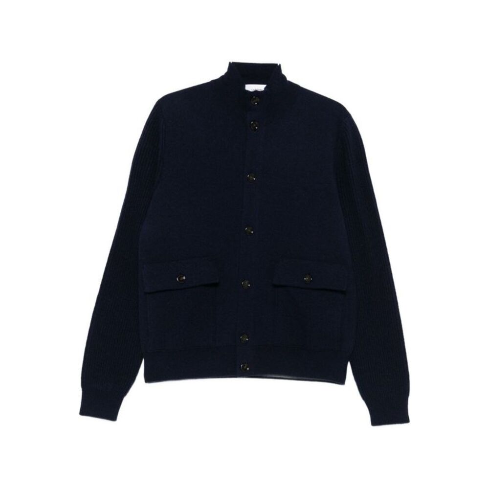 Lardini Men Knitted Bomber Jacket
